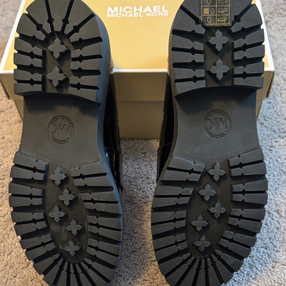 Michael Kors Black Parker Loafers - Picture 4 of 6